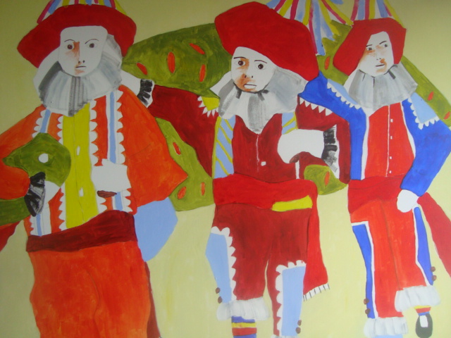 A Bugiada dá cor ao desenho