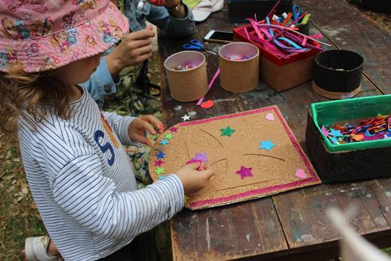 Pequenos Artistas no Museu