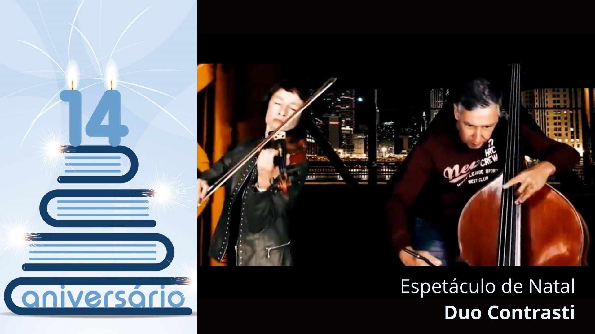 Espetáculo de Natal “Duo Contrasti”