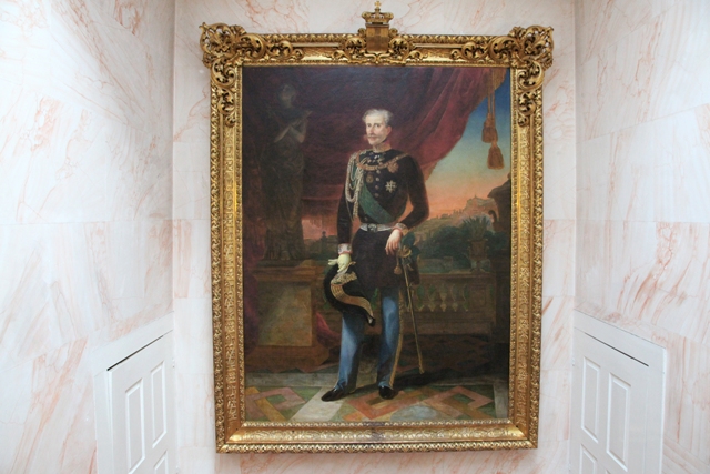 Retrato de Carlos Alberto de Saboia, Rei do Piemonte e da Sardenha