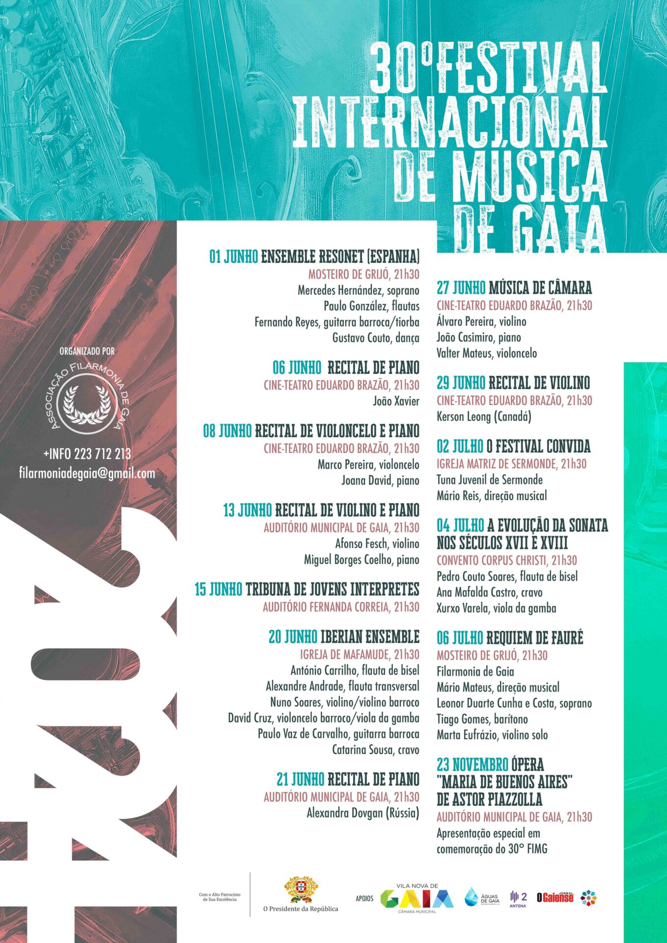 30º Festival Internacional de Música de Gaia