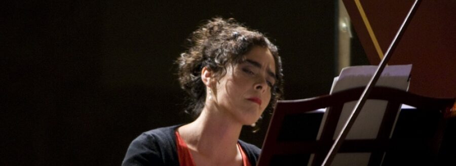 Carlos Paredes al Clave, con Joana Bagulho
