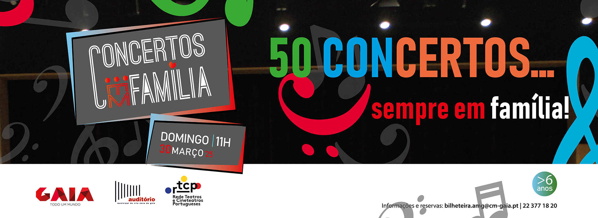 50 Concertos… sempre em família!