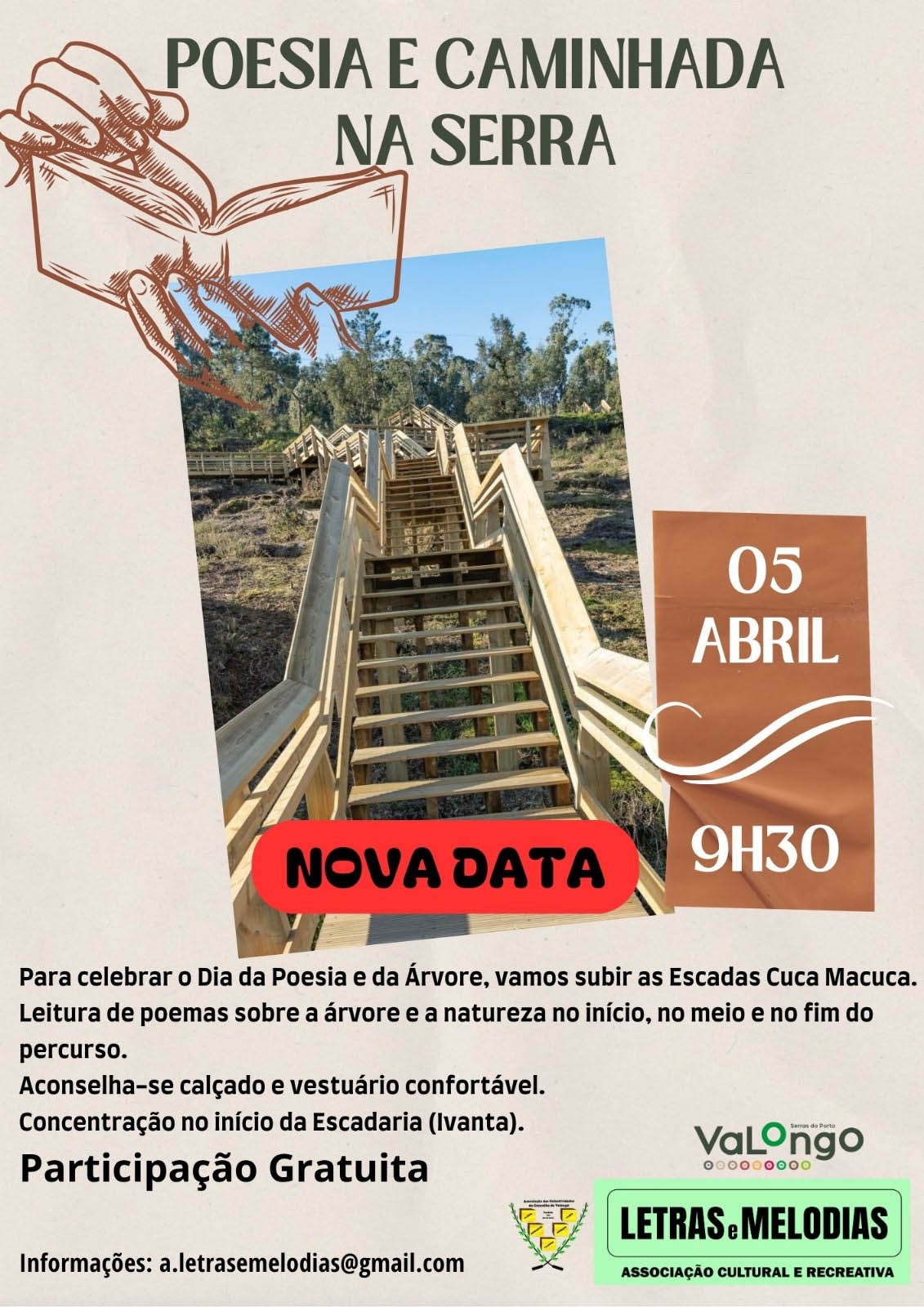 Poesia e Caminhada na Serra