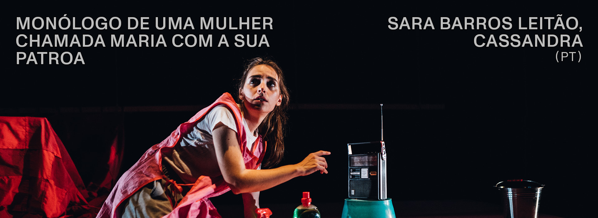 Monólogo de uma mulher chamada Maria com a sua patroa