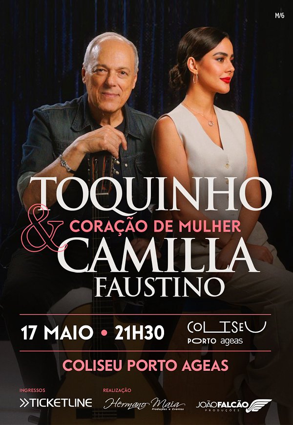 Toquinho e Camilla Faustino
