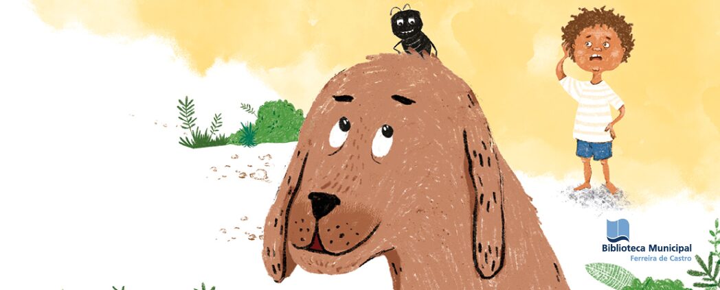 Socorro! O meu cão tem uma pulga!, de Conceição Oliveira