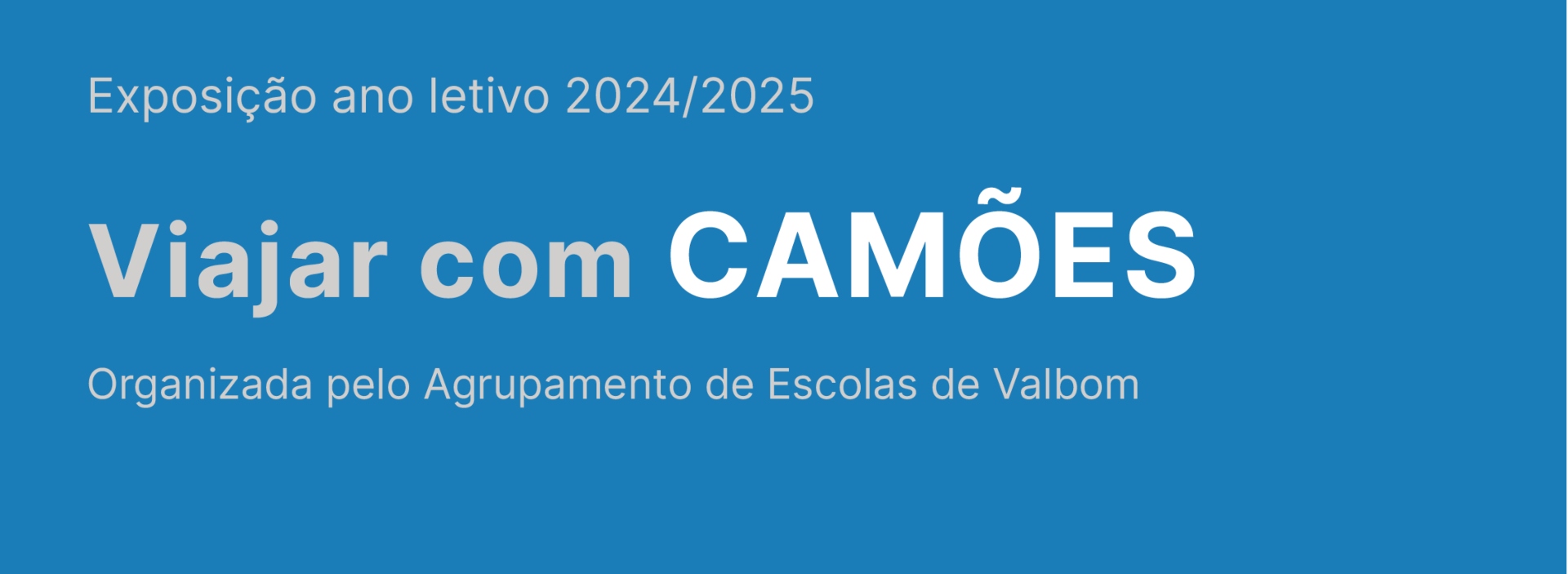 Viajar com Camões