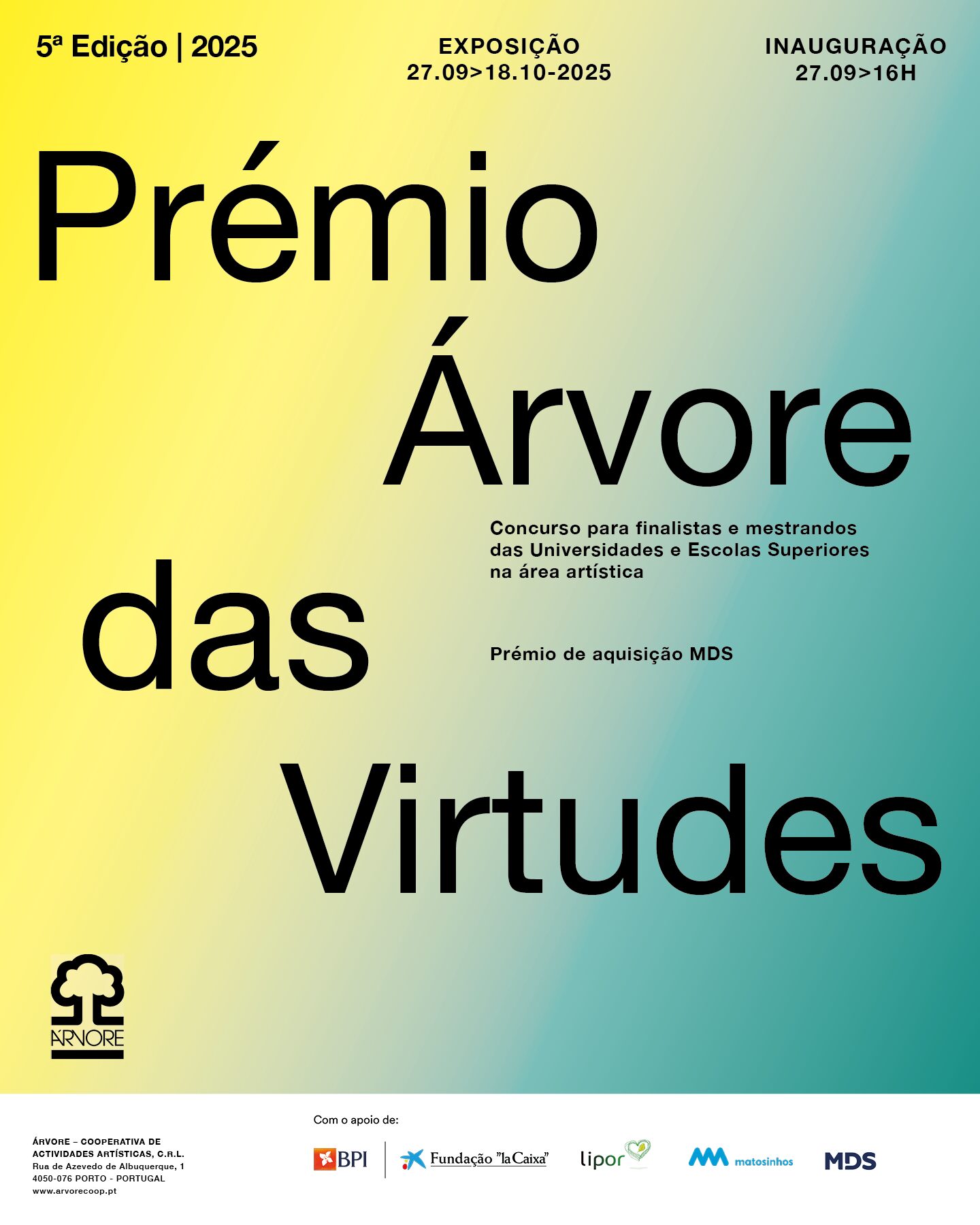 Prémio Árvore das Virtudes 2025
