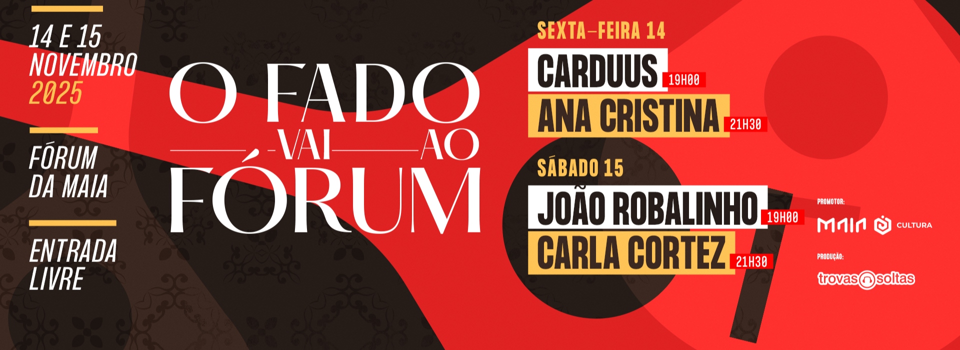 Fado heads to the Forum 2025
