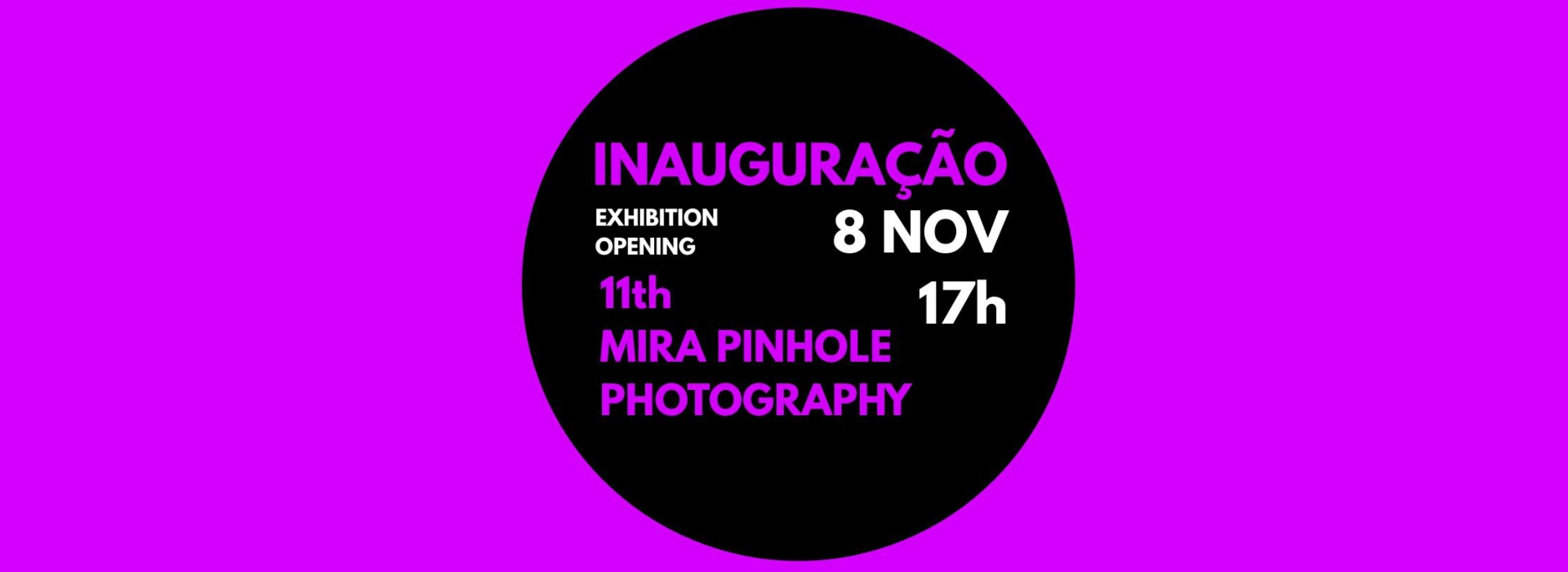 11ª edição do Mira Pinhole Photography