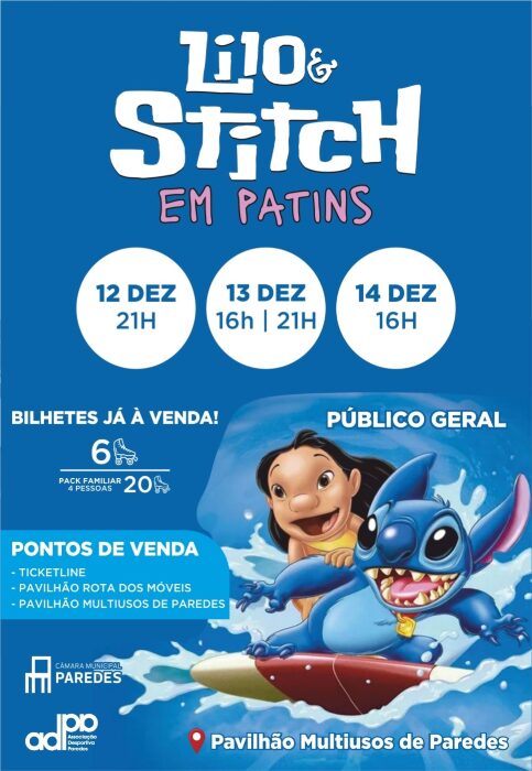 Lilo & Stitch em Patins
