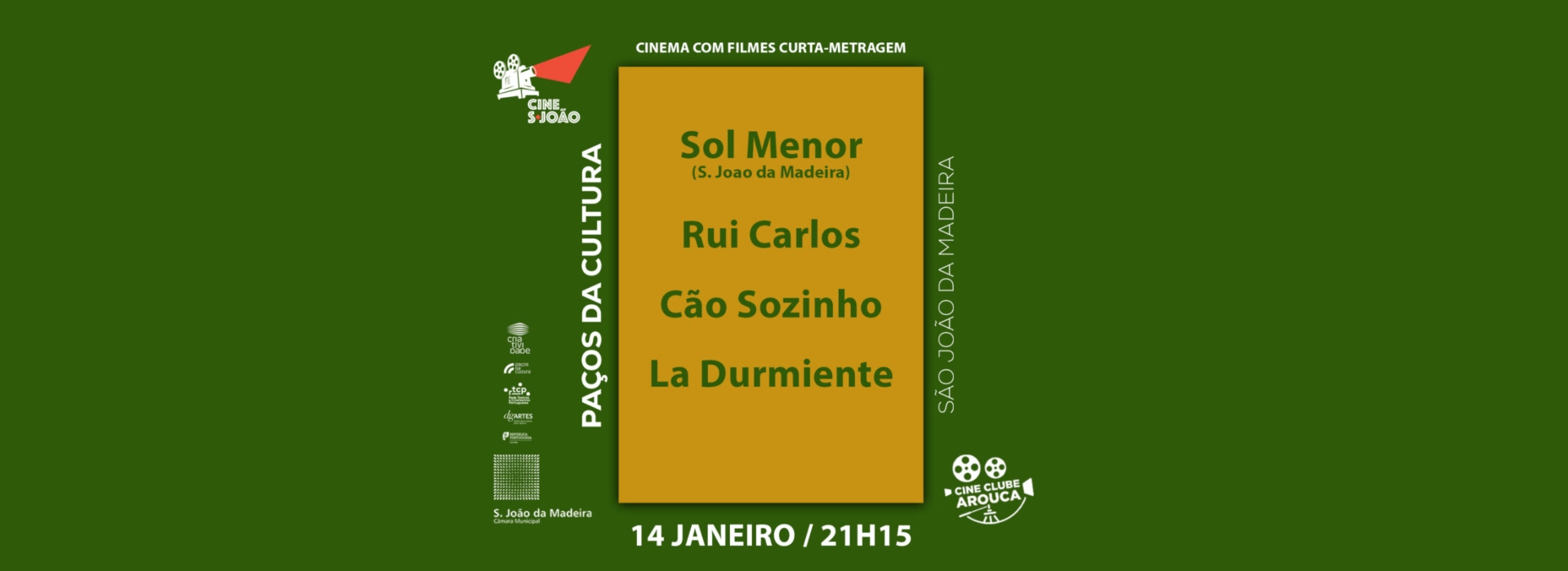 Sessão especial de curtas metragens