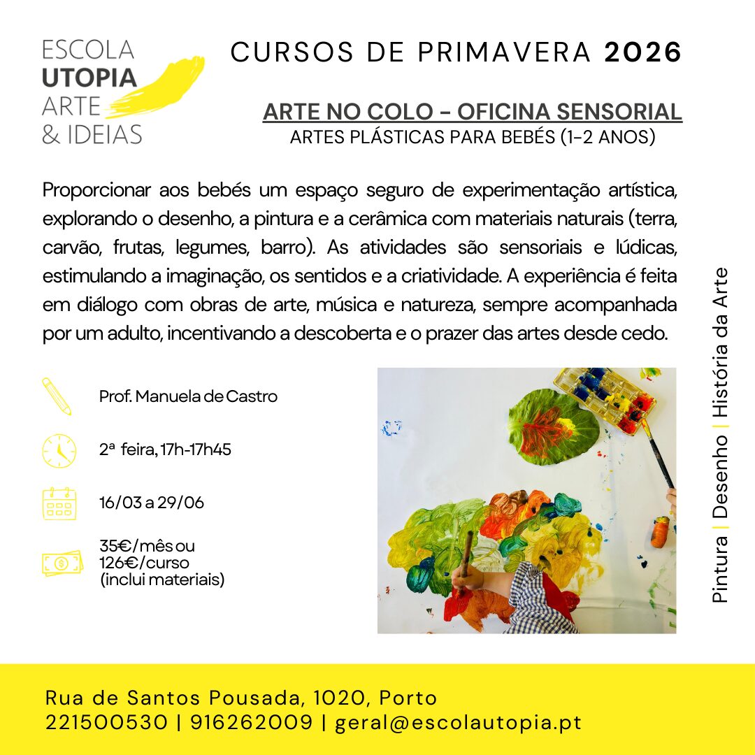 Arte no Colo - Oficina Sensorial