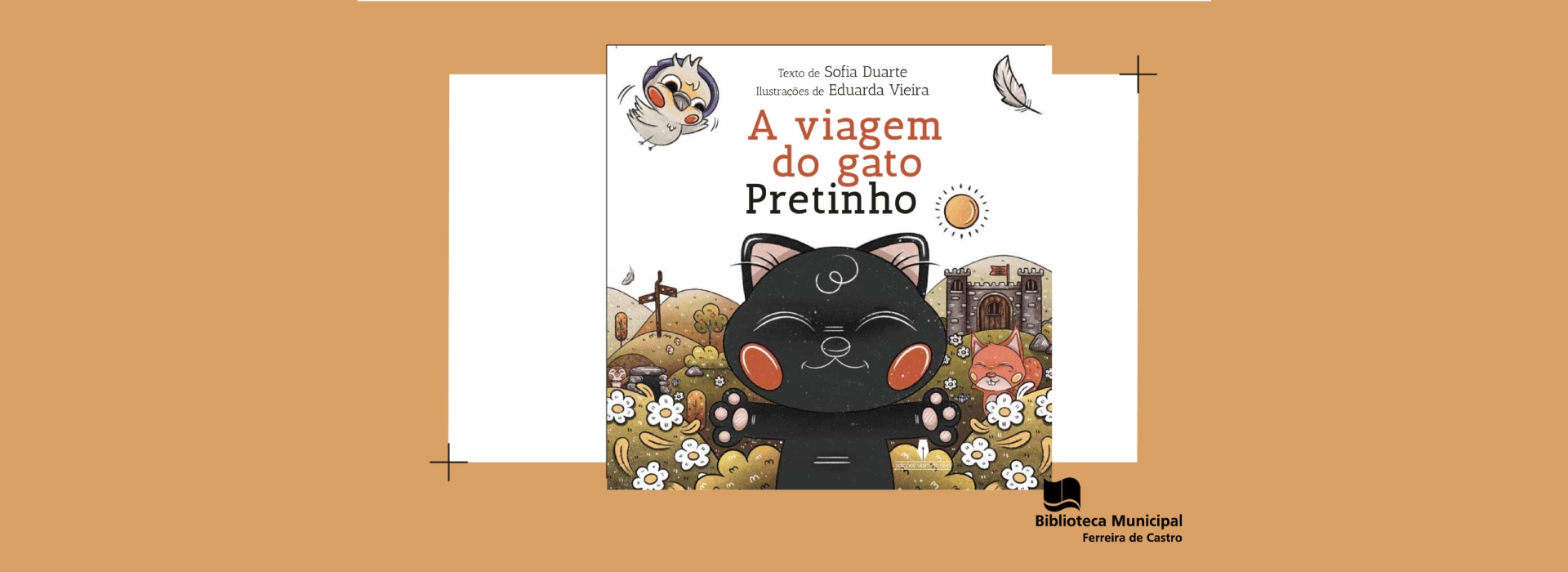 A Viagem do gato Pretinho, de Sofia Duarte