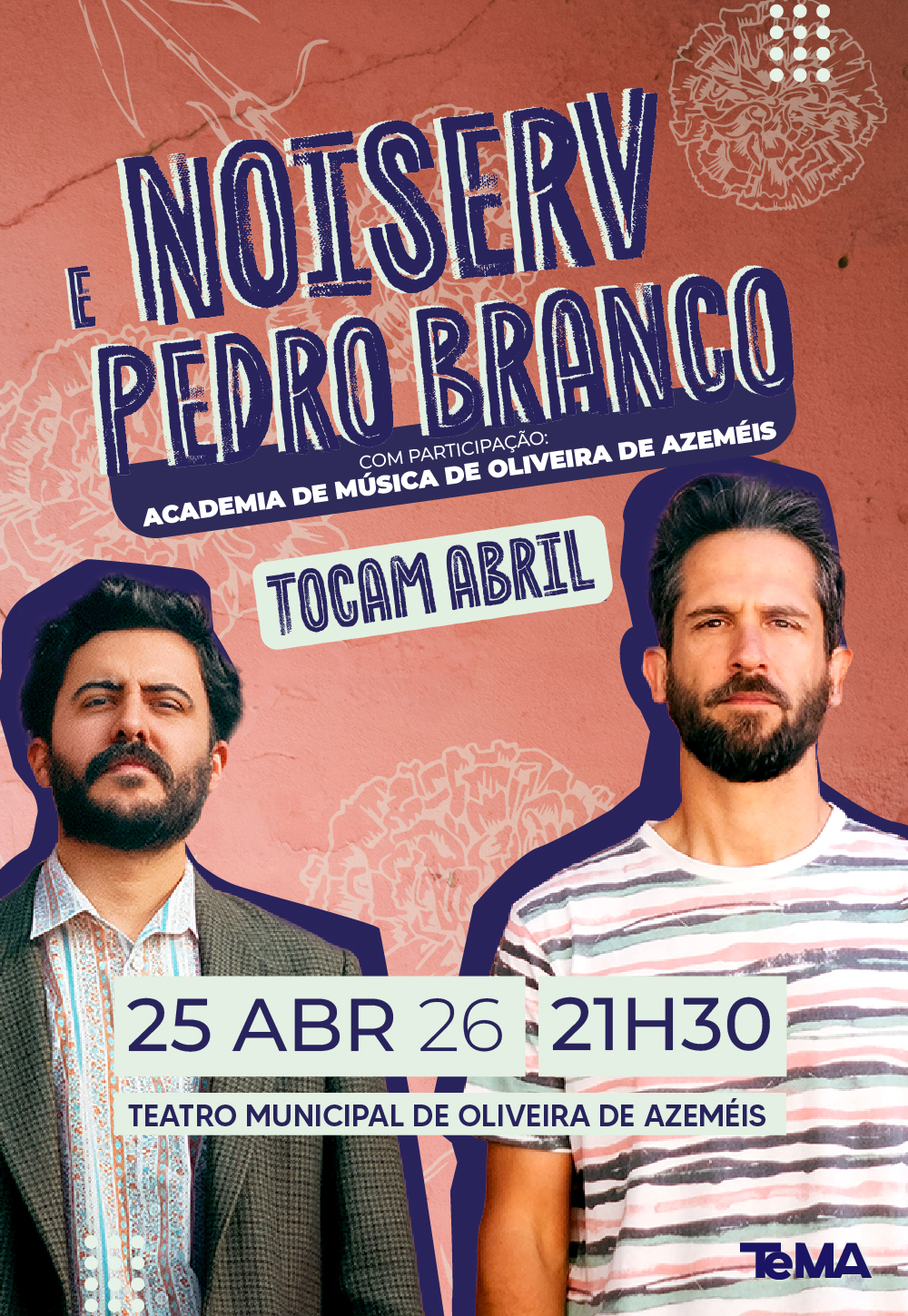 Noiserv e Pedro Branco Tocam Abril