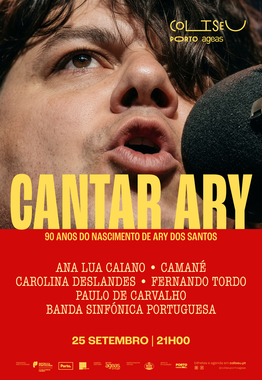 Cantar Ary: 90 anos de Ary dos Santos