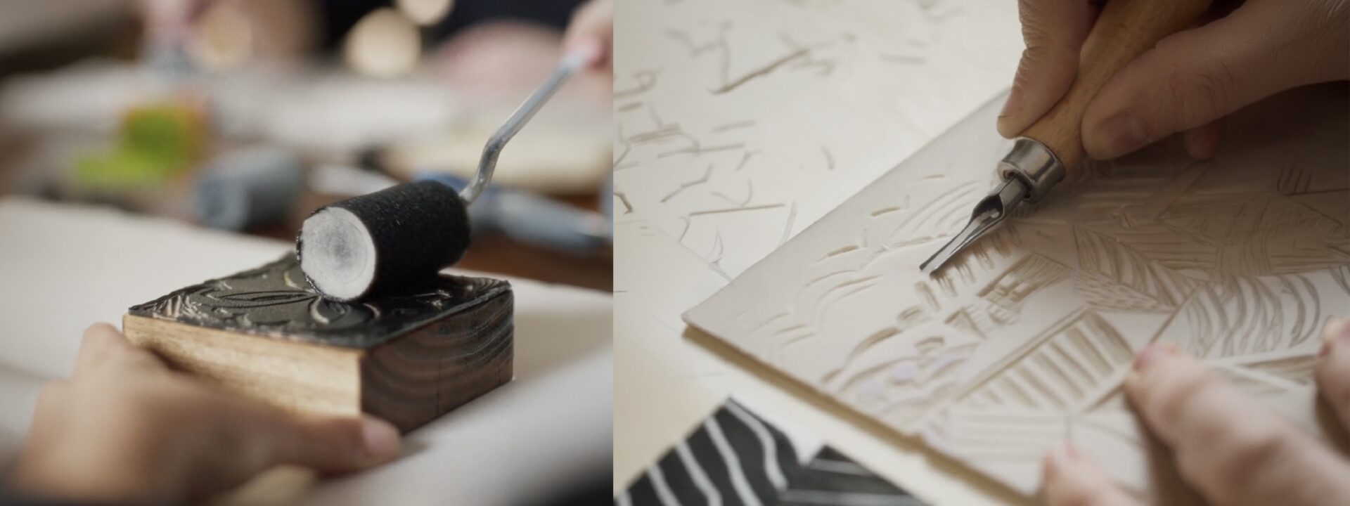 Linogravura: inspirações cruzadas