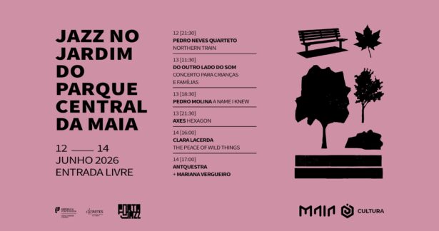 Jazz no Jardim do Parque Central da Maia