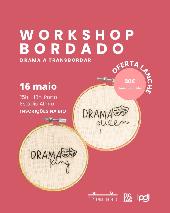 Drama a Transbordar - Workshop de bordado