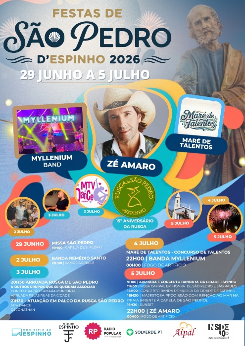Festas de São Pedro d’Espinho 2026