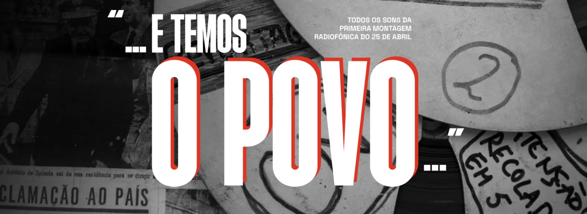 …e temos o povo…