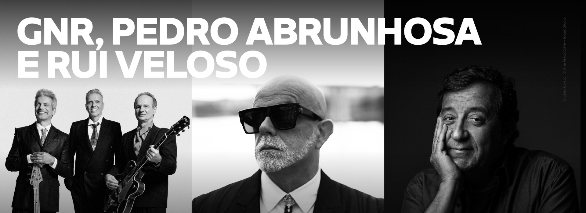 GNR, Pedro Abrunhosa e Rui Veloso