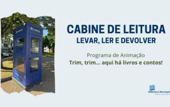 Trim, trim… aqui há livros e contos!