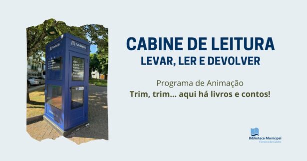 Trim, trim… aqui há livros e contos!