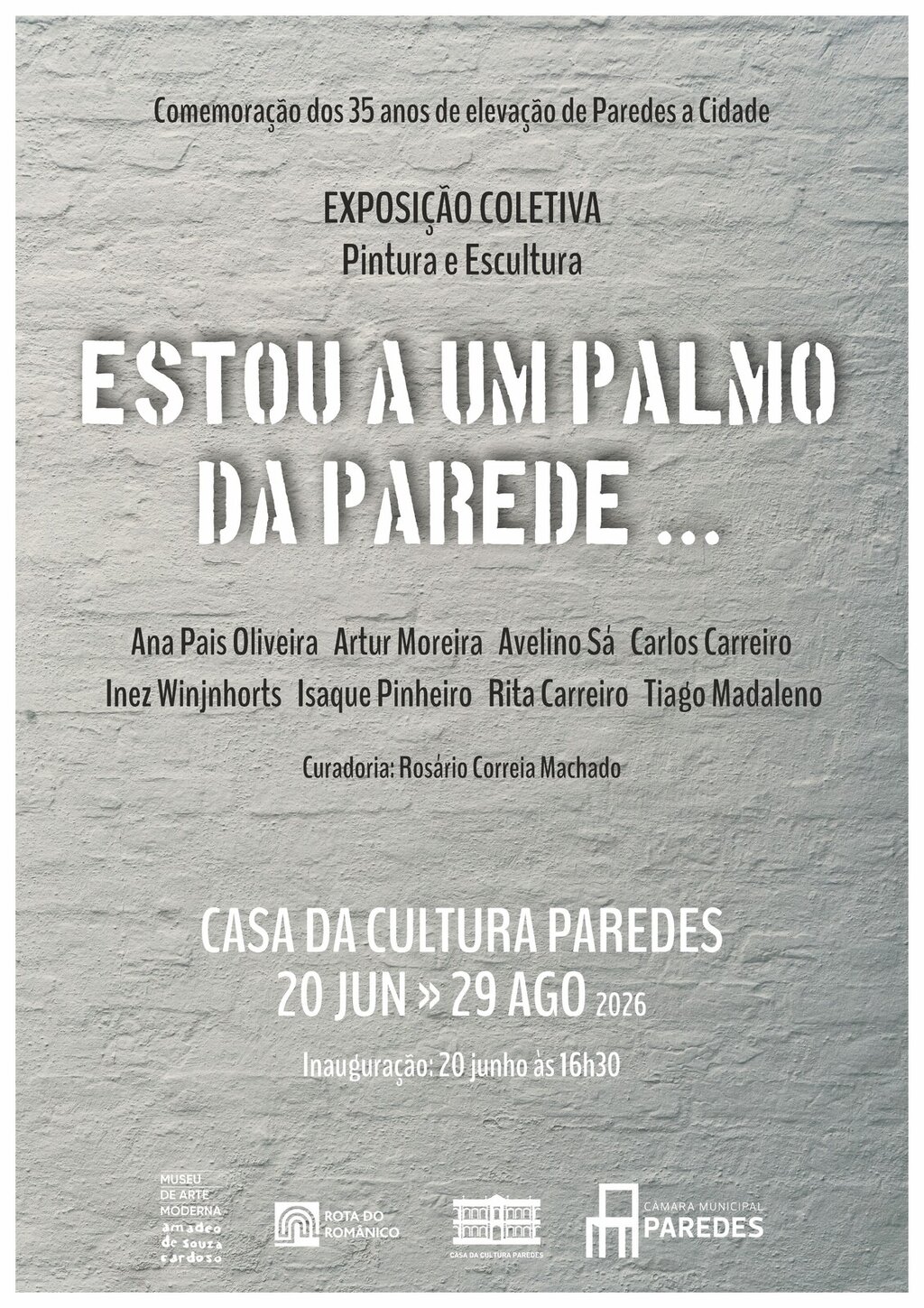Estou a Um Palmo da Parede