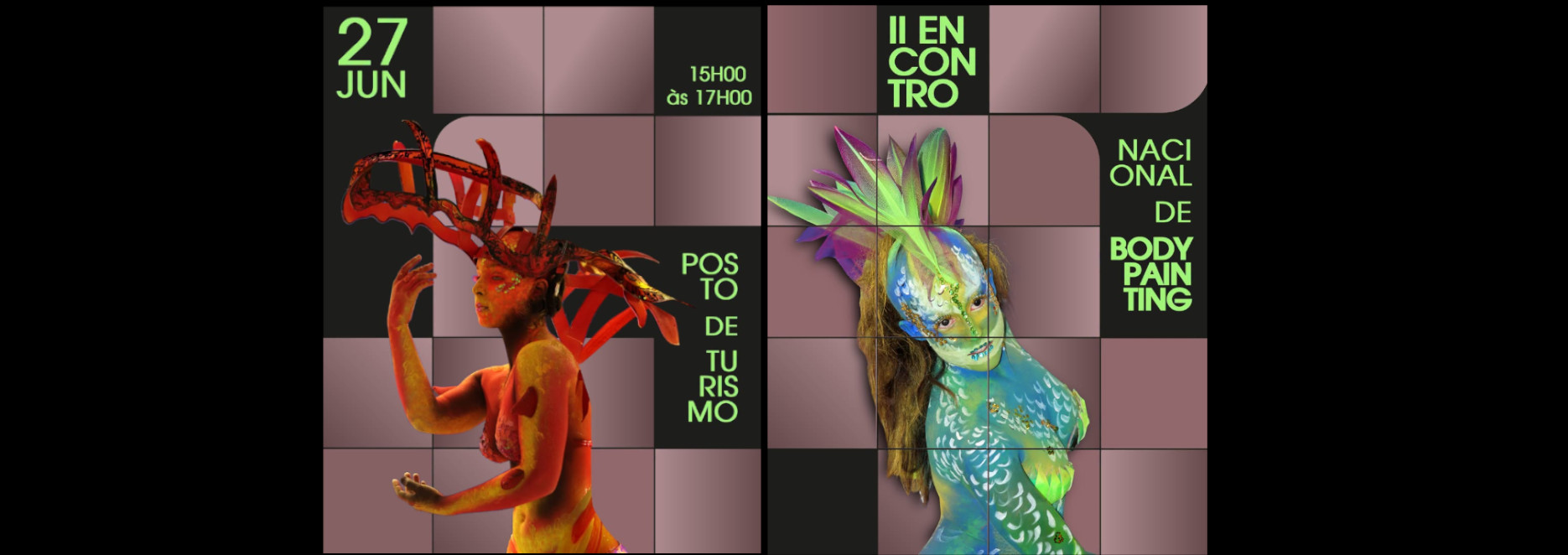 II Encontro Nacional de Body Painting de Espinho