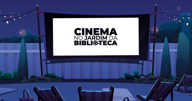 Cinema no Jardim da Biblioteca