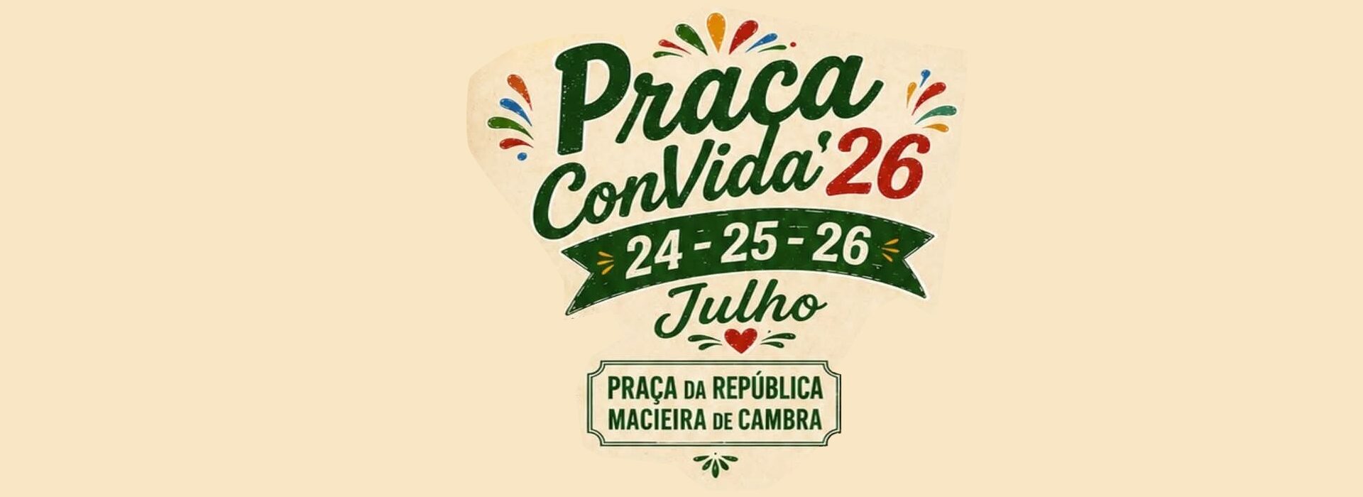 Praça ConVida 2026