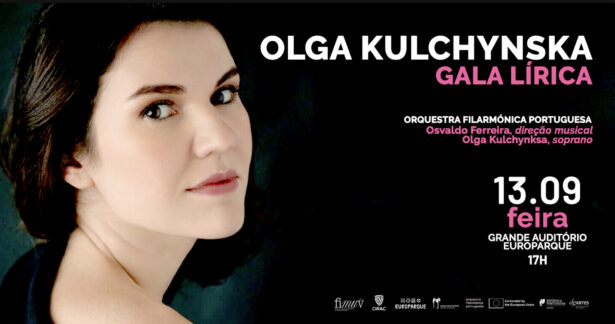 Olga Kulchynska em Gala Lírica no Europarque