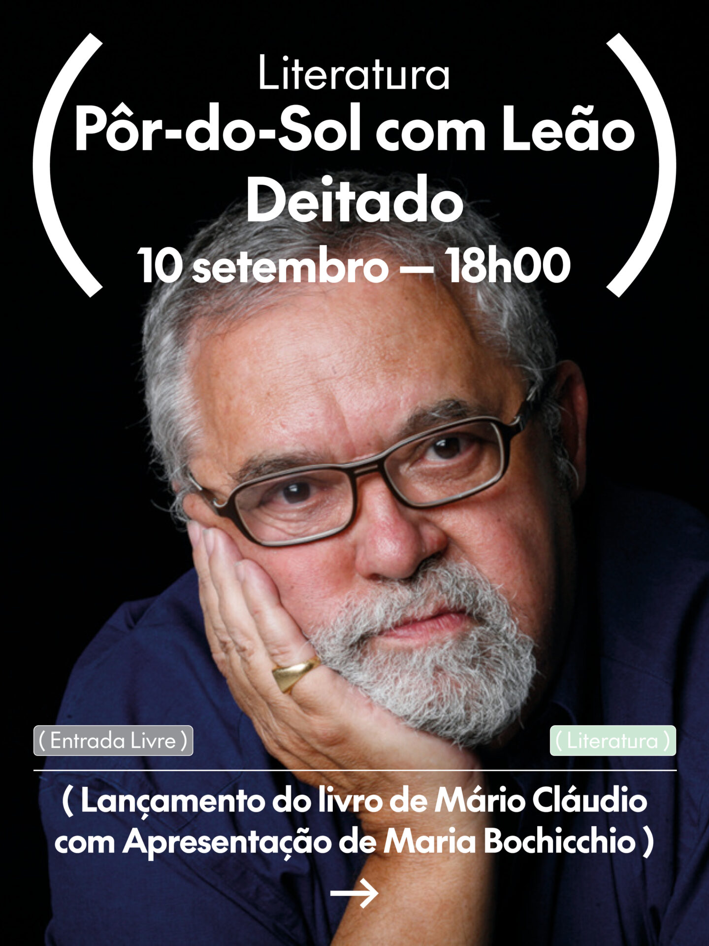 Pôr-do-Sol com Leão Deitado, de Mário Cláudio