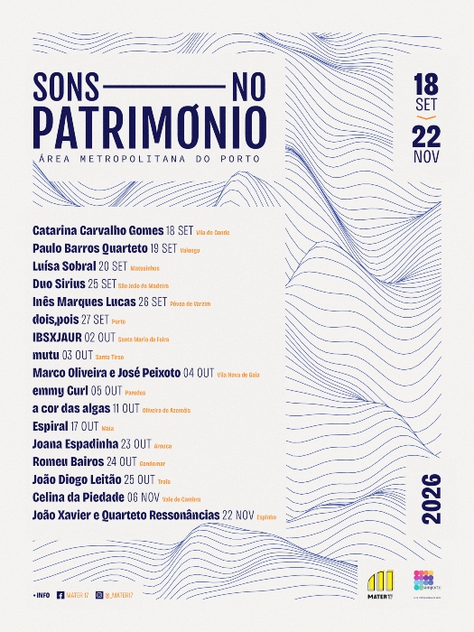 Sons no Património 2026